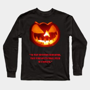 Jack-O'-Lantern Pumpkin Long Sleeve T-Shirt